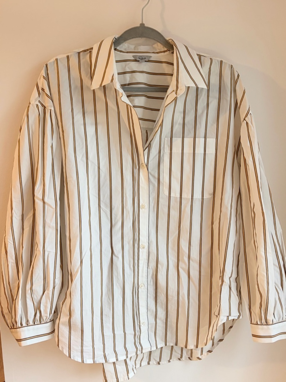Rails Striped Button-Up Shirt